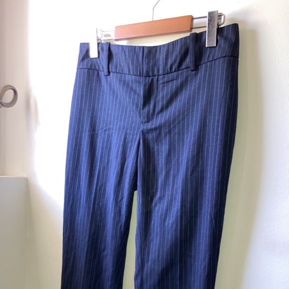 Pantalon propre bleu rayé - Picture 3 of 3